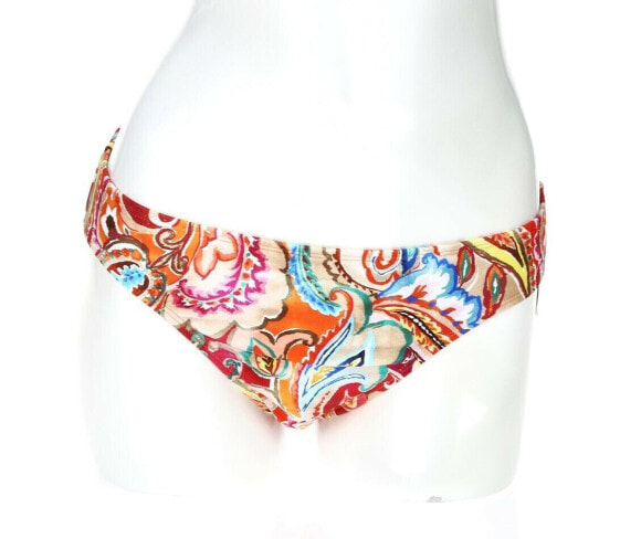 Lauren Ralph Lauren Sunrise Paisley Hipster Bikini Bottoms Swimwear Size 10