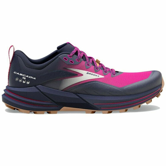 Беговые кроссовки для взрослых Brooks Cascadia 16 Женщина Чёрный