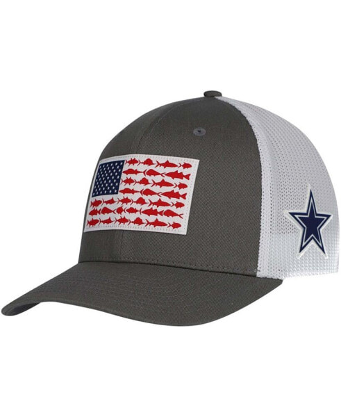 Men's Dallas Cowboys PFG Fish Flag Flex Hat