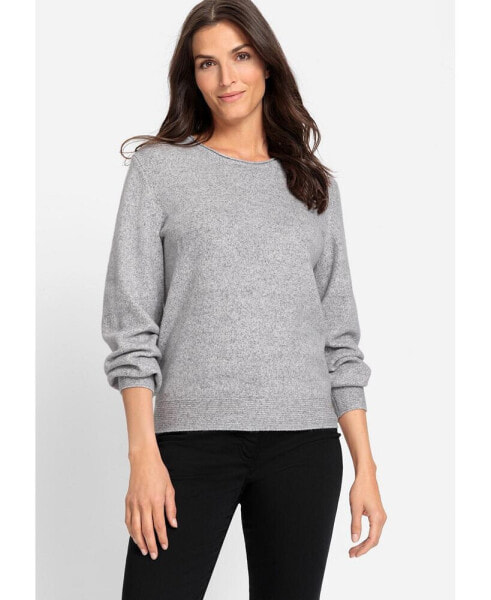 Women's Melange Knit Pullover