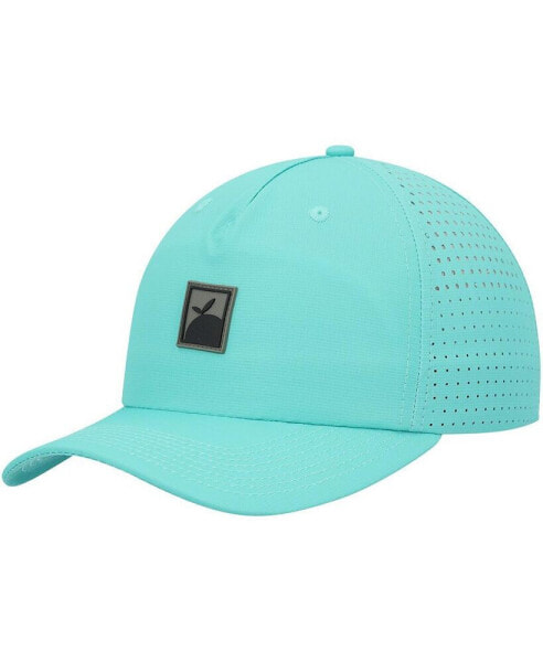 Men's Mint Rubber Logo Snapback Hat