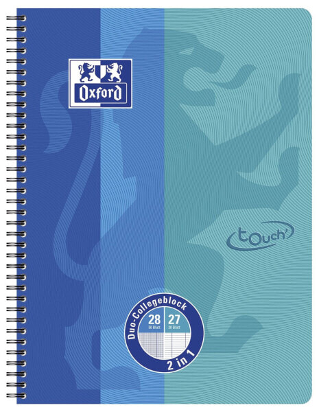 Oxford 400101422 - Pattern - Blue - A4+ - 80 sheets - Matt - 70 g/m²