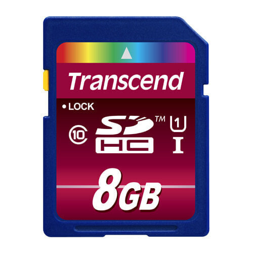 Карта памяти Transcend SDXC 8GB UHS-I 600x