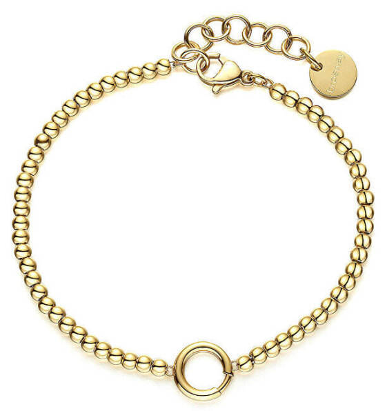 Gold-plated steel bracelet TRÈS JOLIE BBR64