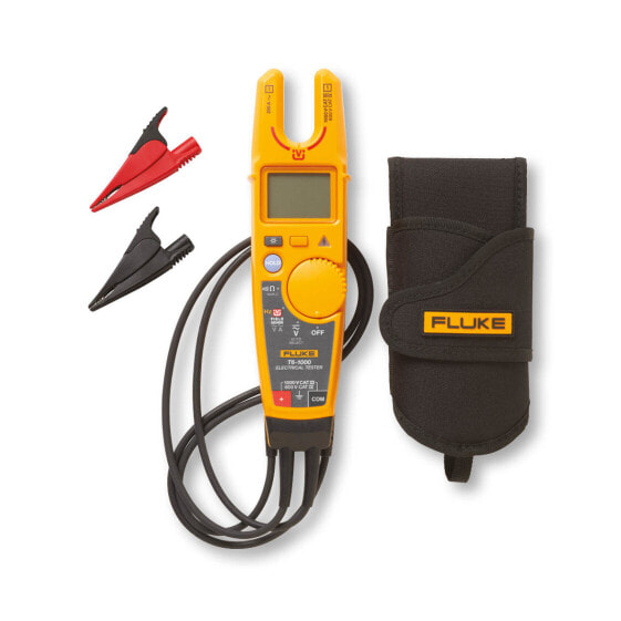 Fluke Electrical Tester - Black - Grey - Yellow - 1.78 cm - Buttons - Rotary - -10 - 50 °C - -30 - 60 °C - 0 - 90%