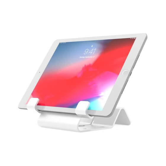 Compulocks Universal Tablet Holder with Keyed Cable Lock - White - Tablet/UMPC - Passive holder - Indoor - White