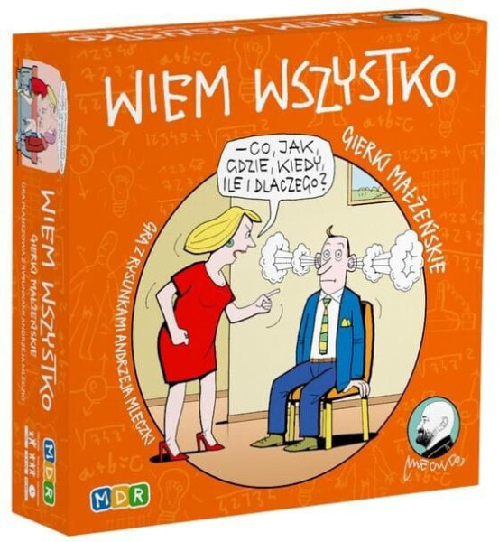 MDR Gra planszowa Gierki małżeńskie: Wiem wszystko