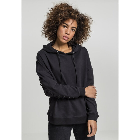 URBAN CLASSICS Sweatshirt Laced-Up