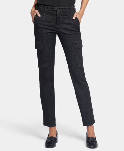 Sheri Slim Cargo Jeans