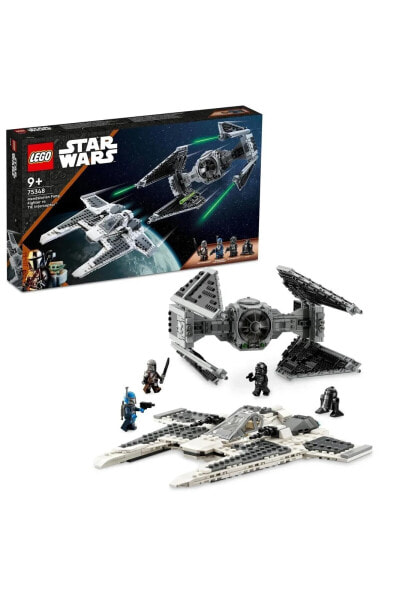 Конструктор пластиковый Lego 75348 Звездные войны Мандалорский Fang Fighter против TIE Interceptor™