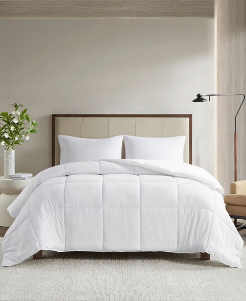 Winfield Cotton Percale Luxury Down Alternative Comforter, Twin/Twin XL