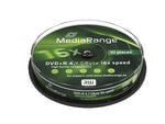 MEDIARANGE MR453 - DVD+R - 120 mm - cakebox - 10 pc(s) - 4.7 GB