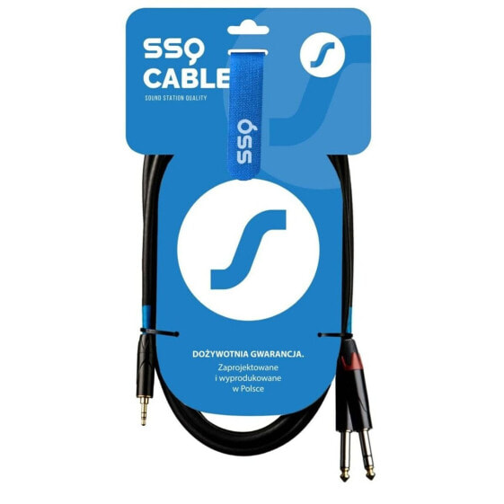 USB Cable Sound station quality (SSQ) SS-1814 Black 2 m