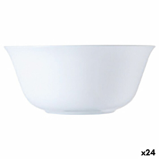 Чаша стеклянная Luminarc Carine Blanco Белый 12 см (24 штуки)