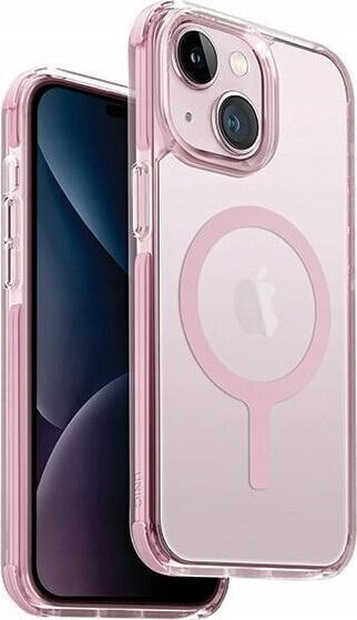 Uniq UNIQ etui Combat iPhone 15 Plus / 14 Plus 6.7" Maglick Charging różowy/baby pink