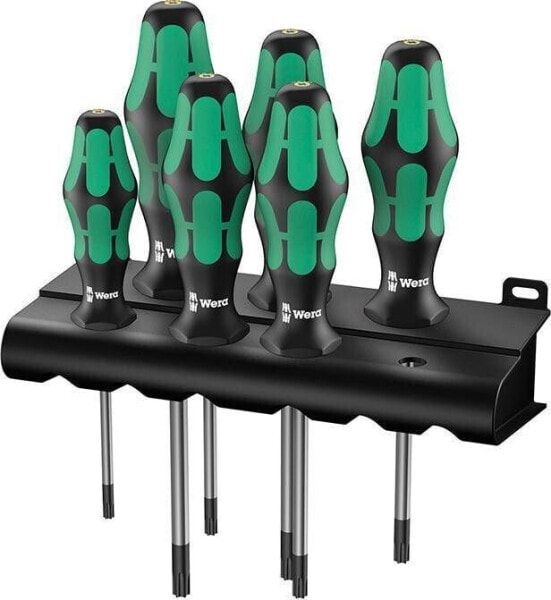 Wera WERA 367/6 TORX BO Kraftform screwdriver set + Rack