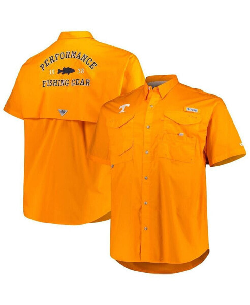 Men's Tennessee Orange Tennessee Volunteers Big and Tall Bonehead Logo Button-Up Shirt