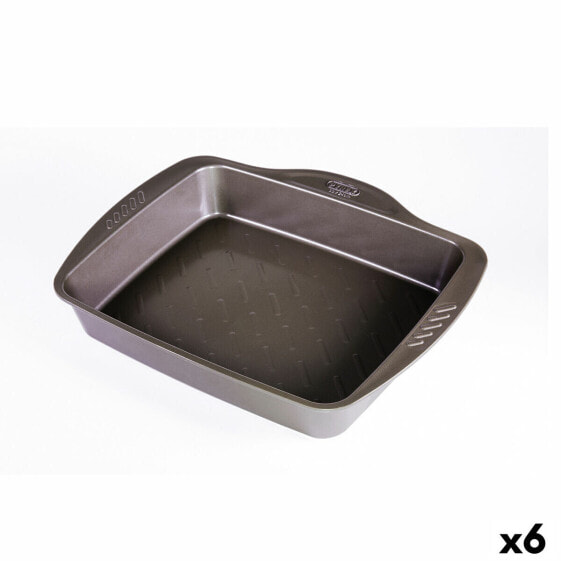 Форма для выпечки Pyrex Asimetria Прямоугольный Металл 6 штук 40 x 31 cm