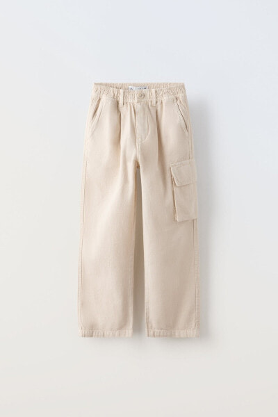 Cargo trousers with darts