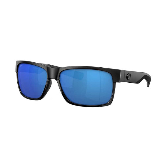 COSTA Half Moon Mirrored Polarized Sunglasses