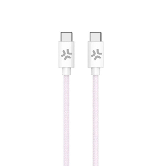 USB-C-кабель Celly USBCUSBCCOTTPK Розовый 1,5 m