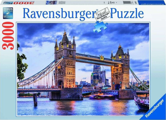 Пазл Ravensburger Пиękne Miasto Лондон 3000 элементов
