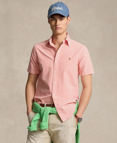 Рубашка мужская Polo Ralph Lauren Classic-Fit Gingham Oxford