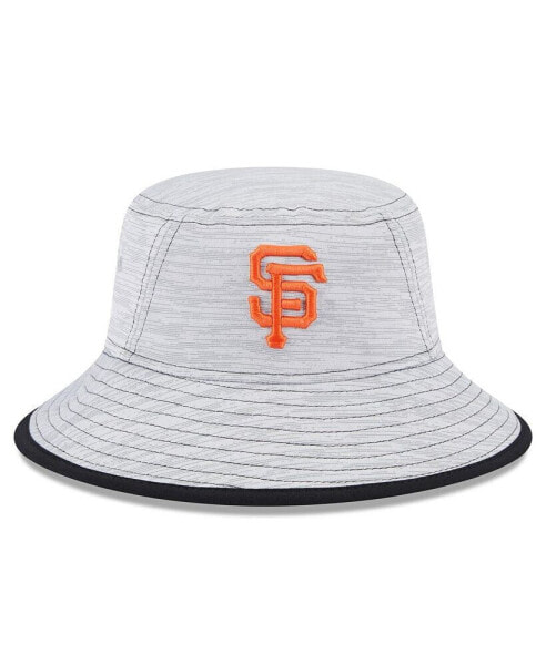 Men's Gray San Francisco Giants Game Bucket Hat