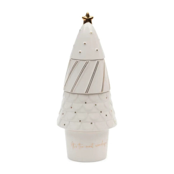 Santa's Christmas Tree Storage Jar