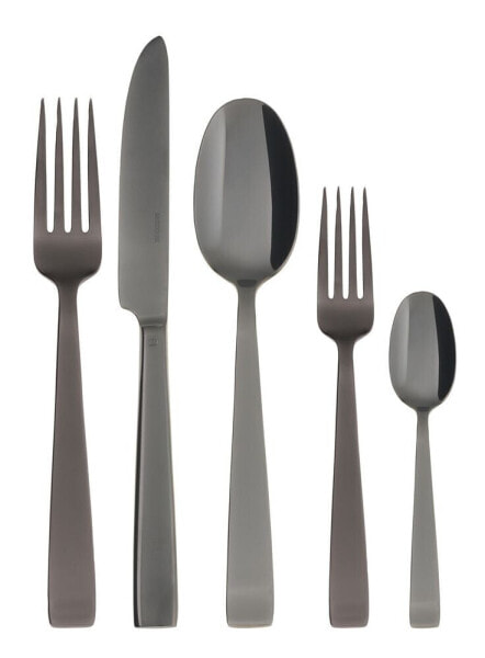 Sambonet Flat Black 5 Piece Place Setting