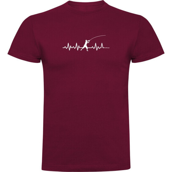 KRUSKIS Fishing Heartbeat short sleeve T-shirt