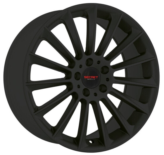 Secret Wheels SW1 matt black 8.5x20 ET40 - LK5/112 ML66.6