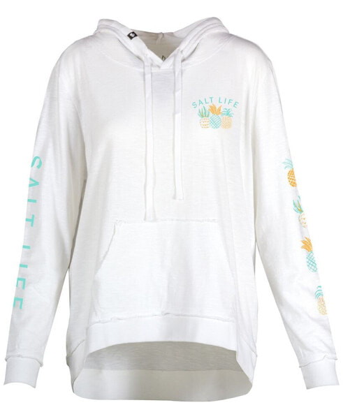 Women's Pineapple Paradise Shirttail Hoodie