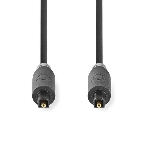 Nedis CABW25000AT50, TOSLINK, Male, TOSLINK, Male, 5 m, Anthracite