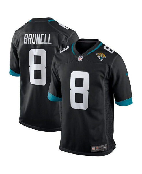 Men's Mark Brunell Black Jacksonville Jaguars Game Retired Player Jersey