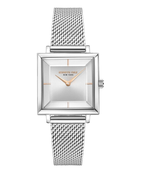 Women's Quartz Classic Silver-Tone Stainless Steel Watch 29mm