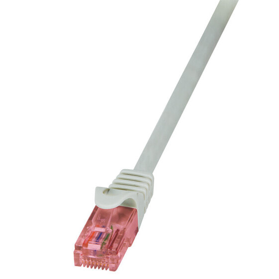 LogiLink RJ45/RJ45 - 15 m - 15 m - Cat6 - U/UTP (UTP) - RJ-45 - RJ-45