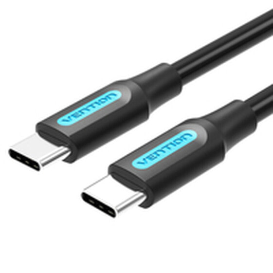 USB-C-кабель Vention 1 m Чёрный (1 штук)