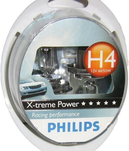 Philips 12342XPS2 H4 Xtreme Power +80% 2er Kit - Auslaufartikel