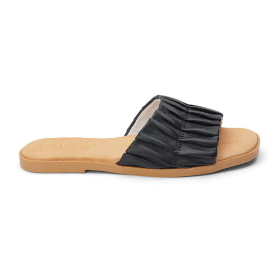 BEACH by Matisse Viva Flat Womens Black Casual Sandals VIVA-001