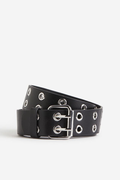 Grommet-detail Belt