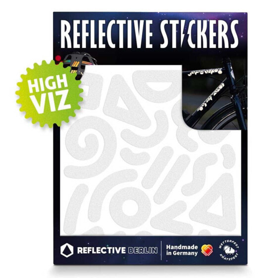 REFLECTIVE BERLIN Doodle reflective stickers