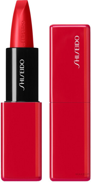 Gel-Lippenstift mit satiniertem Finish - Shiseido Technosatin Gel Lipstick 415 - Short Circuit