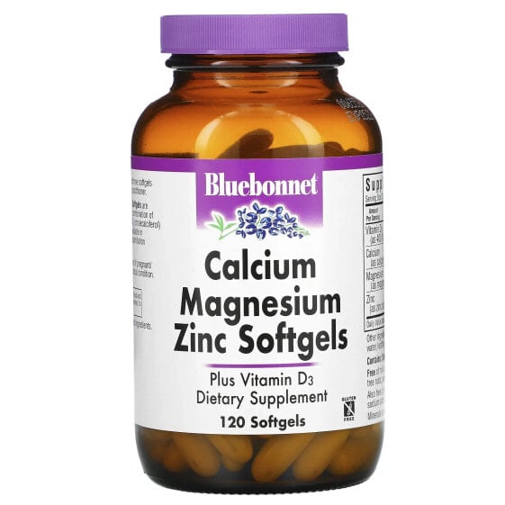 Calcium Magnesium Zinc, 120 Softgels