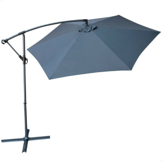 Пляжный зонт Aktive Серый 300 x 247 x 300 cm Алюминий Ø 300 cm