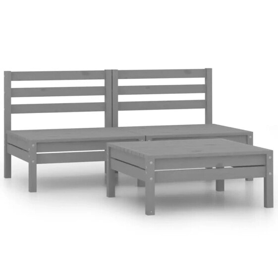 Garten-Lounge-Set (3-teilig)