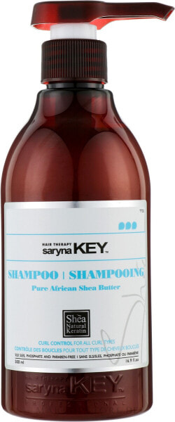 Shampoo mit Keratin - Saryna Key Pure African Shea Curl Control Shampoo 500 ml