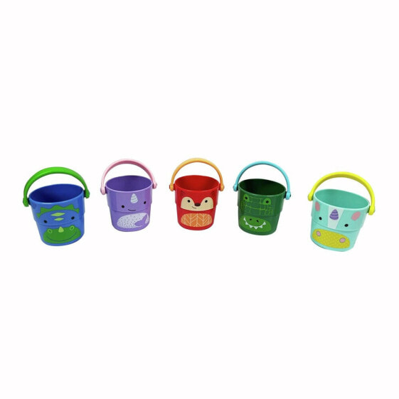 SKIP HOP Zoo Stack & Pour Bath Buckets