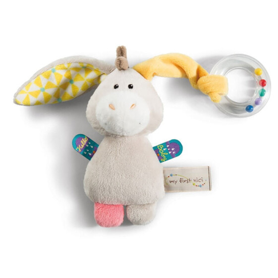 NICI Ring Donkey Muli Rattle