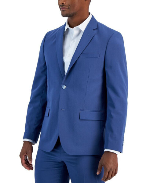Men's Slim-Fit Spandex Super-Stretch Suit Jacket